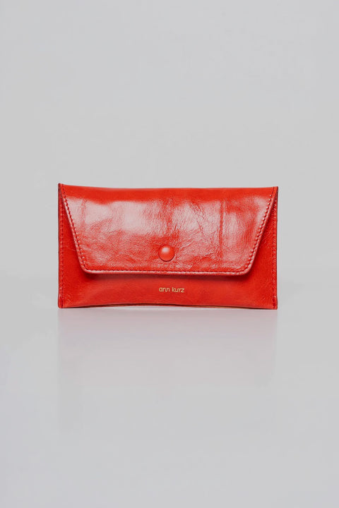 Pretty Envelope von ann kurz in Shiny Nappa Rosso