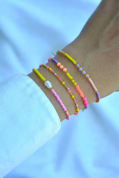 Armband "Greece - Crete" lebhaft in Neon-Tönen