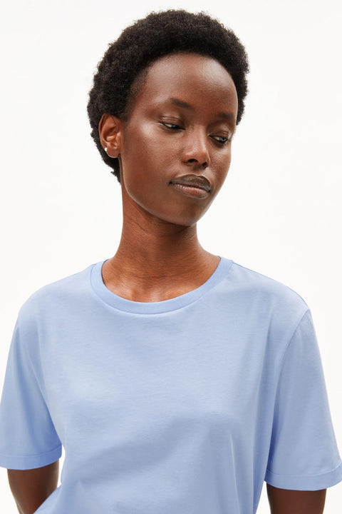 Lualaa T-Shirt in Soft Blue von ARMEDANGELS