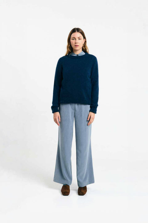 Babol Jumper blau von SUITE13LAB, Frontalansicht