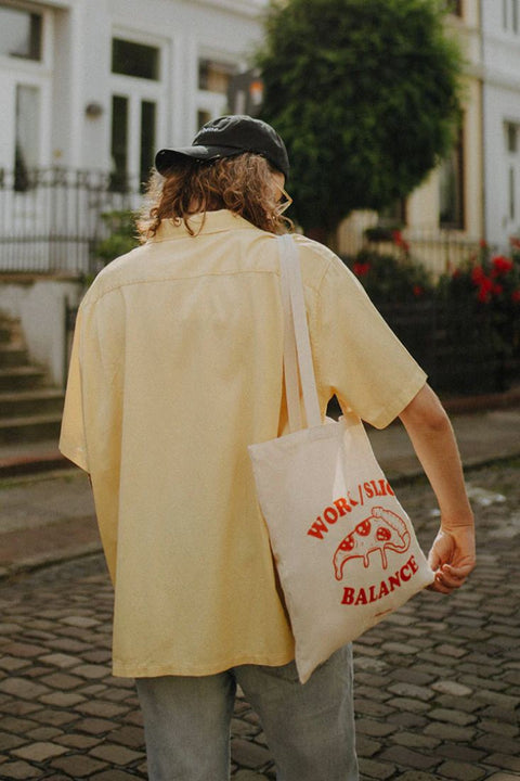 "Work Slice Balance" Totebag aus 100% Baumwolle