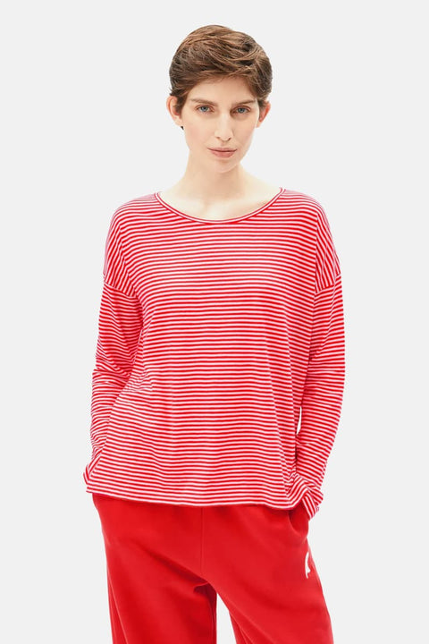 Nachhaltiges Damen Shirt aus Bio-Baumwolle mit Loose Fit