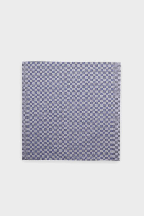 Blaue Didier Serviette Damier