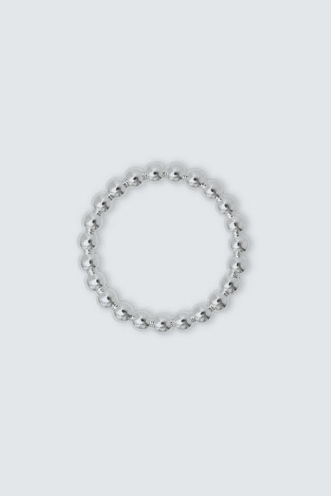 LULU Color Ball Ring Silber - Sterling Silber Ring mit kugelförmigen Details