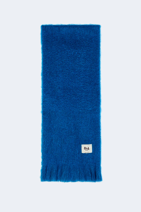 Ezcaray Mohairschal Blau, groß von Mantas Ezcaray
