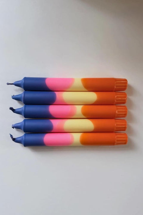 Stearinkerzen 3Er Set mit ca. 8 Stunden Brennzeit