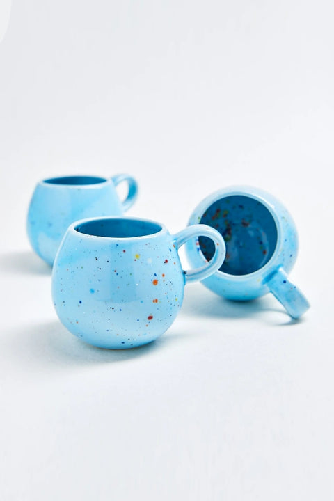 500ml Keramik-Becher 'Party Ball Mug' in strahlendem Blau