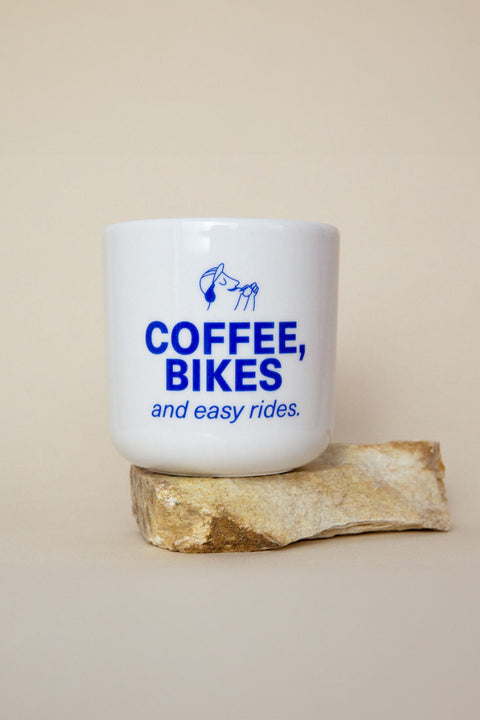 Kaffeetasse für Radfahrer