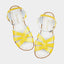 Wasserdichte Sandalen für Damen - Salt Water Sandalenin Gelb