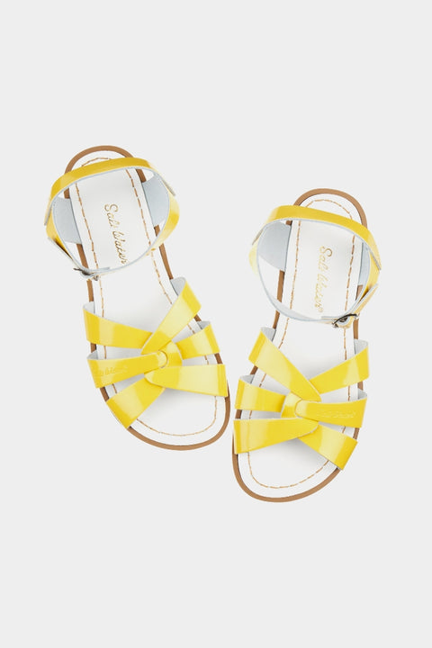 Wasserdichte Sandalen für Damen - Salt Water Sandalenin Gelb