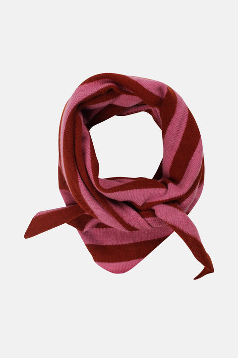 Danecharmer Merino Wool Schal Chili/Berry Compote von Danefæ