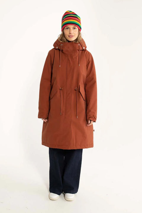 Danefae Danesvaneke Winter Parka in Rust