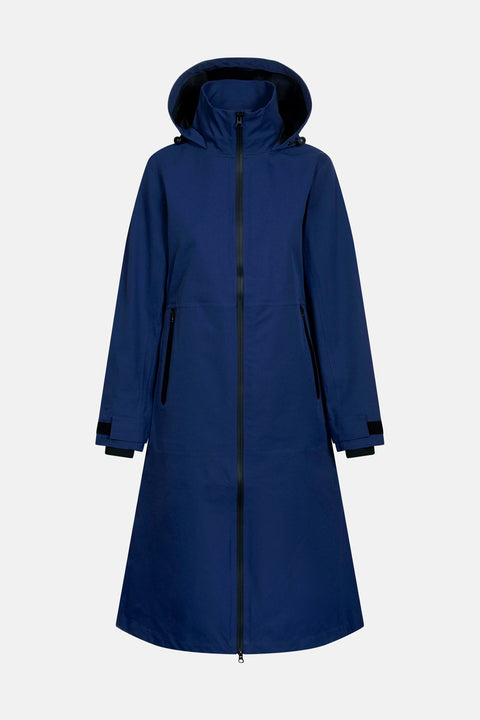 Danefae Wintermantel Danesandur in Navy, Vorderansicht