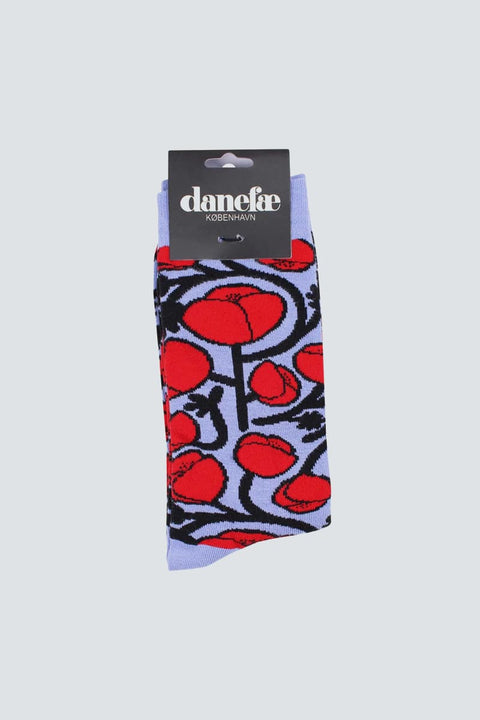 Danewalk With Me Socken – nachhaltige Bambusmaterial-Socken in Lila