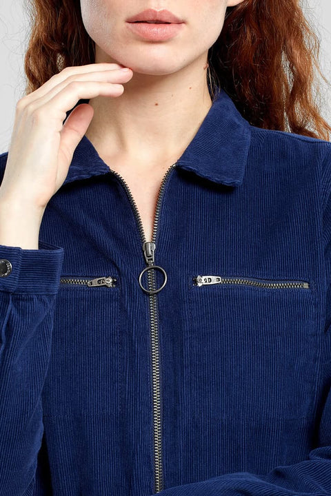 Hultsfred Cord Overall mit verstellbarer Taille und Taschen