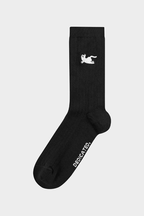 Knivsta Cobra Pose Black Socken von Dedicated