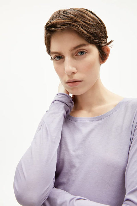 Weiches Jersey Longsleeve in schmaler Passform