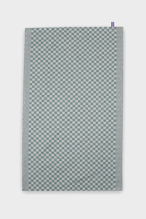 Baumwoll-Geschirrtuch Roger Torchon Damier, in Frankreich hergestellt
