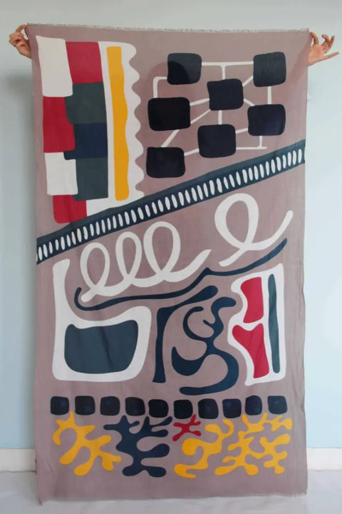Vielseitiger 100x180cm Foulard von Les Belles Vagabondes