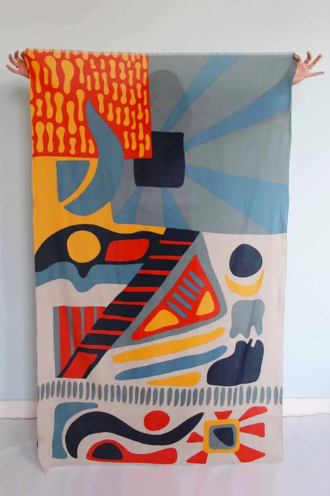Vielseitiger Schal - 100 x 180 cm - Les Belles Vagabondes