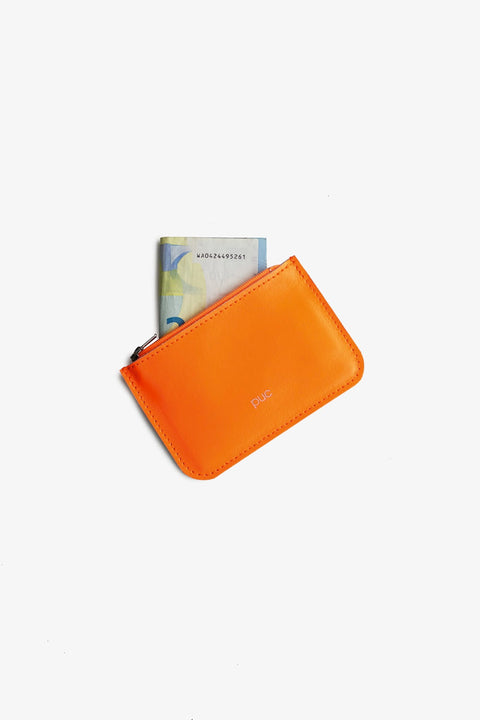 Moderne Damen Geldbörse - Easy Wallet Fluors in Neonorange