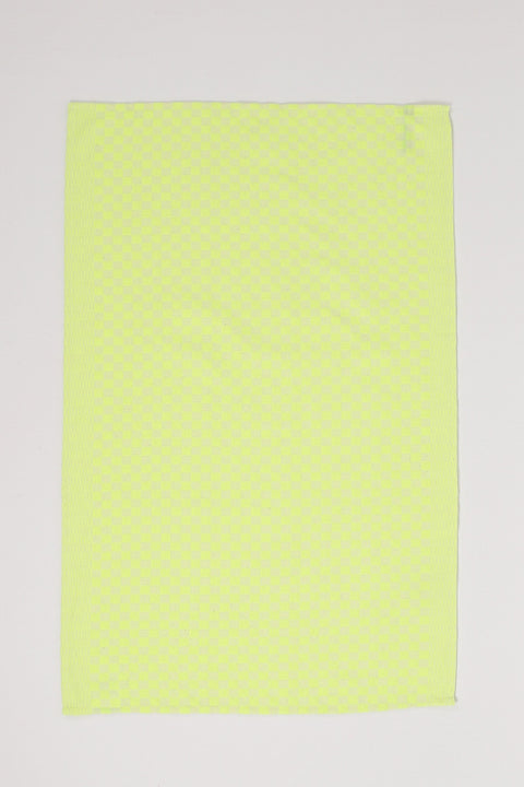 Neonfarbiges Geschirrtuch in verschiedenen Farben