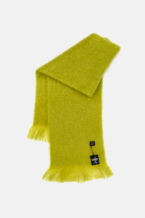 Grüner Mohair 124 Schal von Mantas Ezcaray