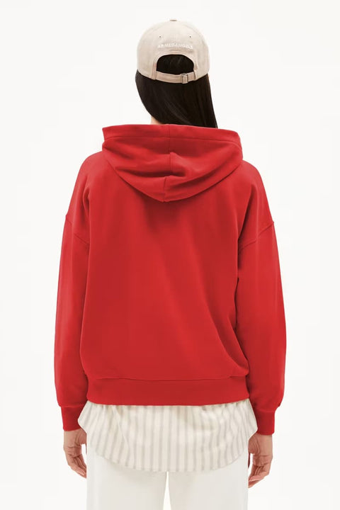 ARMEDANGELS Hoodie mit Kapuze und Kängurutasche für Frauen