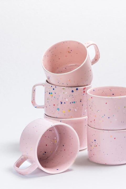 Tasse Rosa 450 ml, mikrowellengeeignet von Egg Back Home