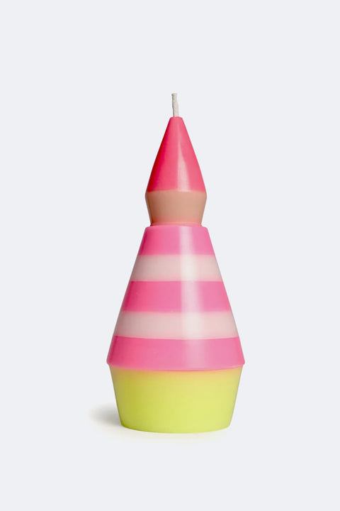 Little One N°2 von not the girl who misses much – große Little One, bunte Handarbeit-Kerze