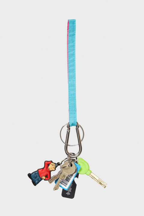 Nachhaltiger Schlüsselanhänger aus recyceltem Ripstop-Nylon