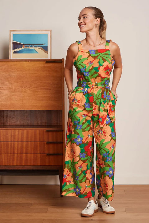 Sommerlicher Jumpsuit Therese mit Blumenmuster von King Louie