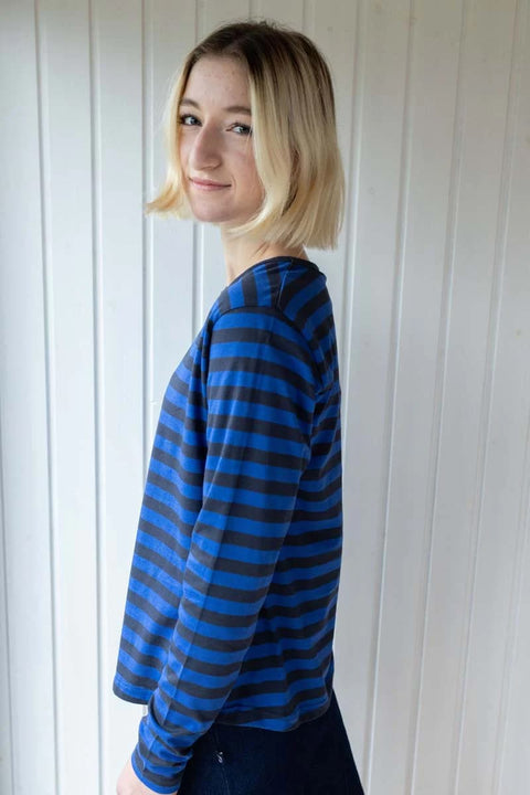 Schlichtes und bequemes Langarmshirt für Damen