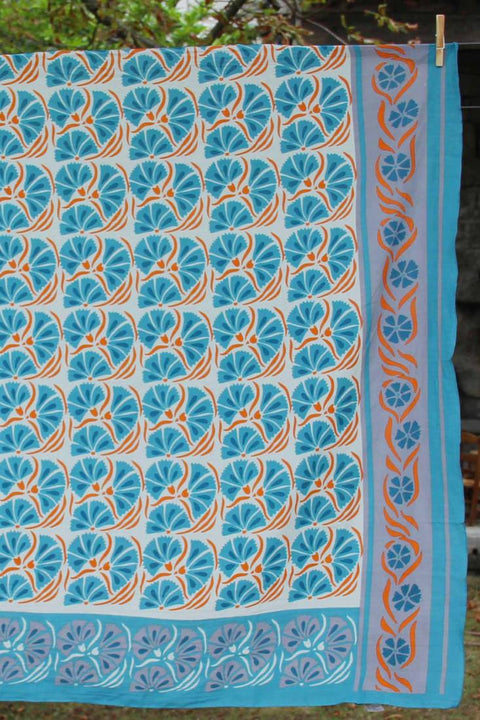 100x100 cm quadratischer Foulard - Les Belles Vagabondes