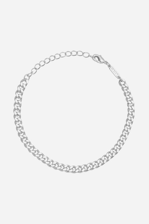 Versilbertes Armband von LULU mit glänzender Oberfläche