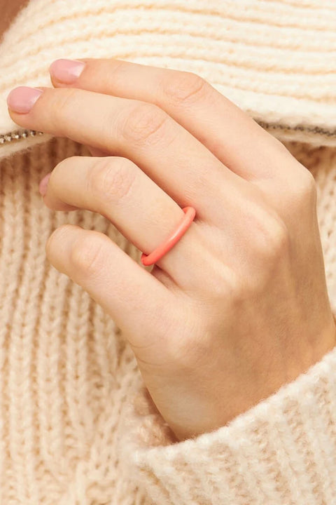 Orange Coral Ring von LULU