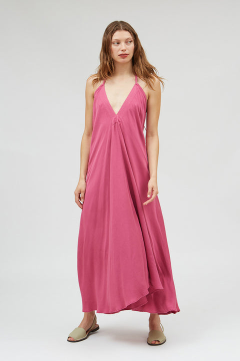 Vielseitiges Sommerkleid in Fuchsia von Suite13Lab