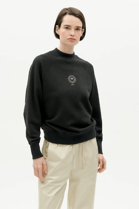 New Sol Sweatshirt in Schwarz