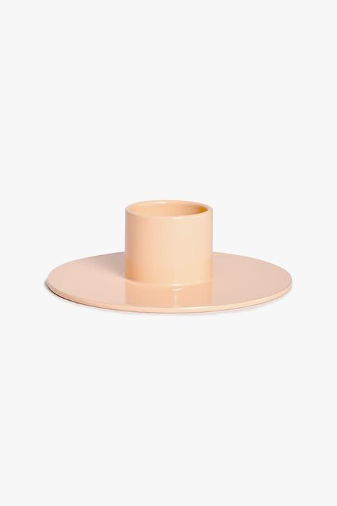 Kerzenhalter POP Peach aus starkem Stahl – Made in Germany