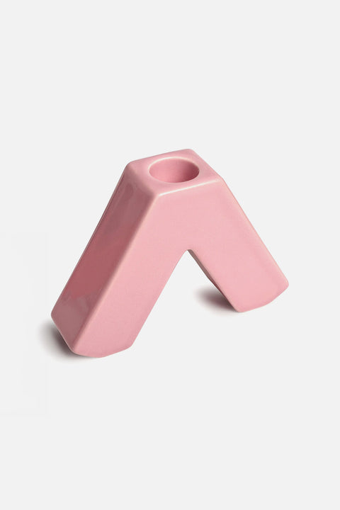 Kerzenhalter whywhy Powder Pink von not the girl who misses much in Pink