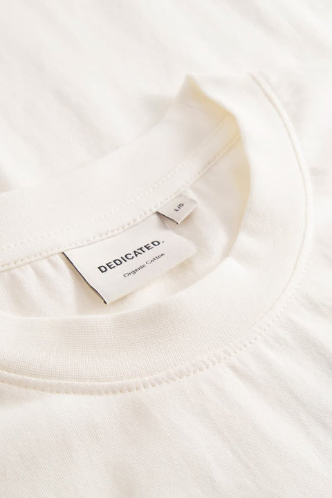 T-Shirt Stockholm Smile Cup Dedicated, Frontansicht Regular Fit, Off-White