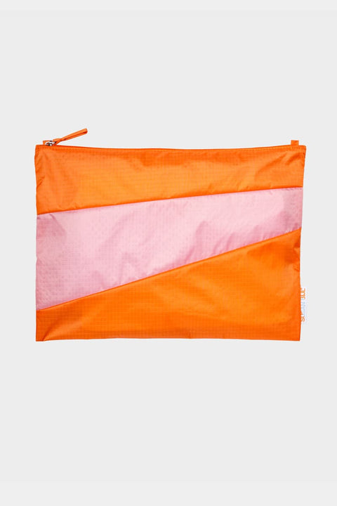 Susan Bijl Pouch Large Orange Pink Panther hellrosa Tasche