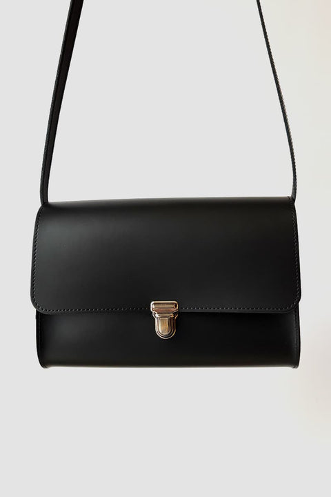 Authentische Vintage-Tasche aus Leder mit großzügigem Format