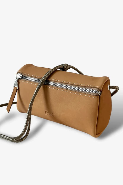 Elegante Tasche aus Rindsleder – verstellbarer Riemen und Reißverschluss