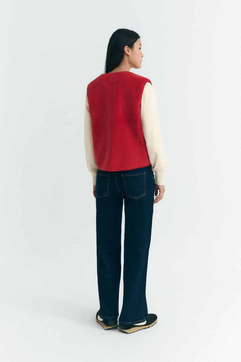 Thinking Mu Red Jay Vest aus recyceltem Polyester
