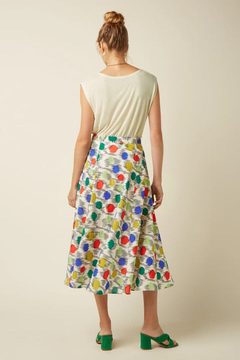 Styling-Ansicht Judy Midi Skirt Walton King Louie in Ice Cream
