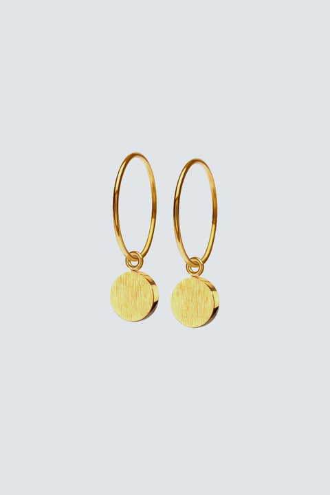 Scherning SIGN ØRERINGE Ohrstecker in Gold