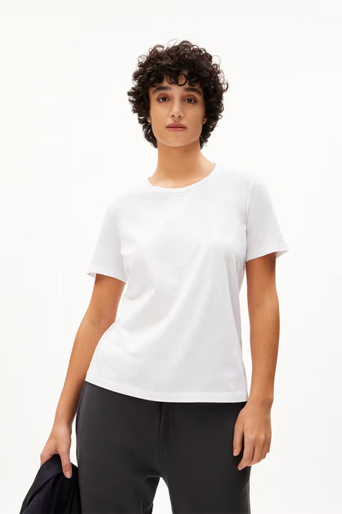 ARMEDANGELS MARAA LANAA Basic T-Shirt - Weiß