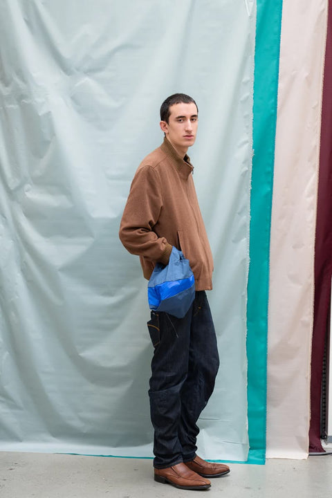 Leichte, wasserdichte Einkaufstasche aus recyceltem Nylon