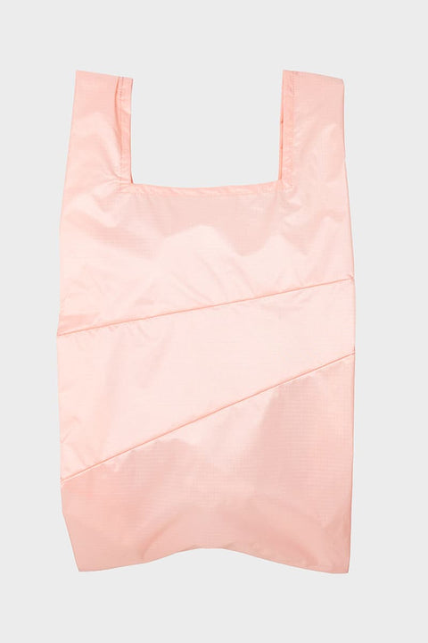 The New Shopping Bag Mono Tone Large von Susan Bijl in Hellrosa, 37,5 x 70 x 20 cm, 28 L, wasserdichtes recyceltes Ripstop-Nylon